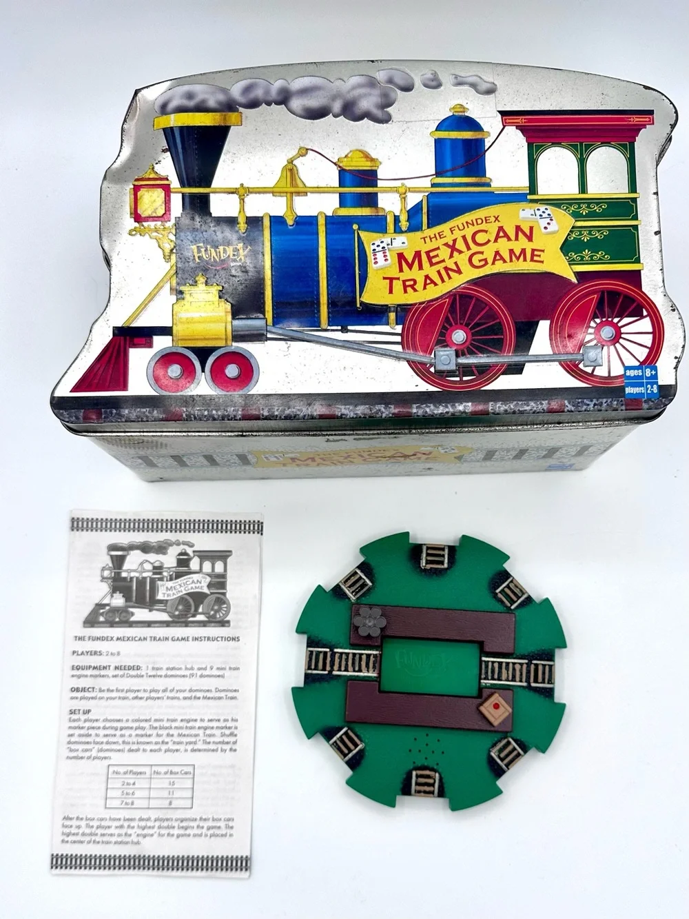 Fundex Mexican Train Games Dominos